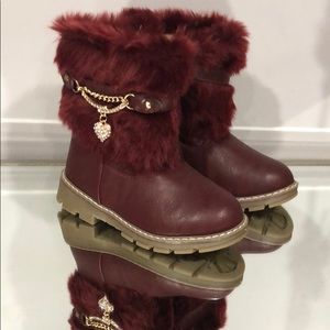 Red European Boots (Girls)